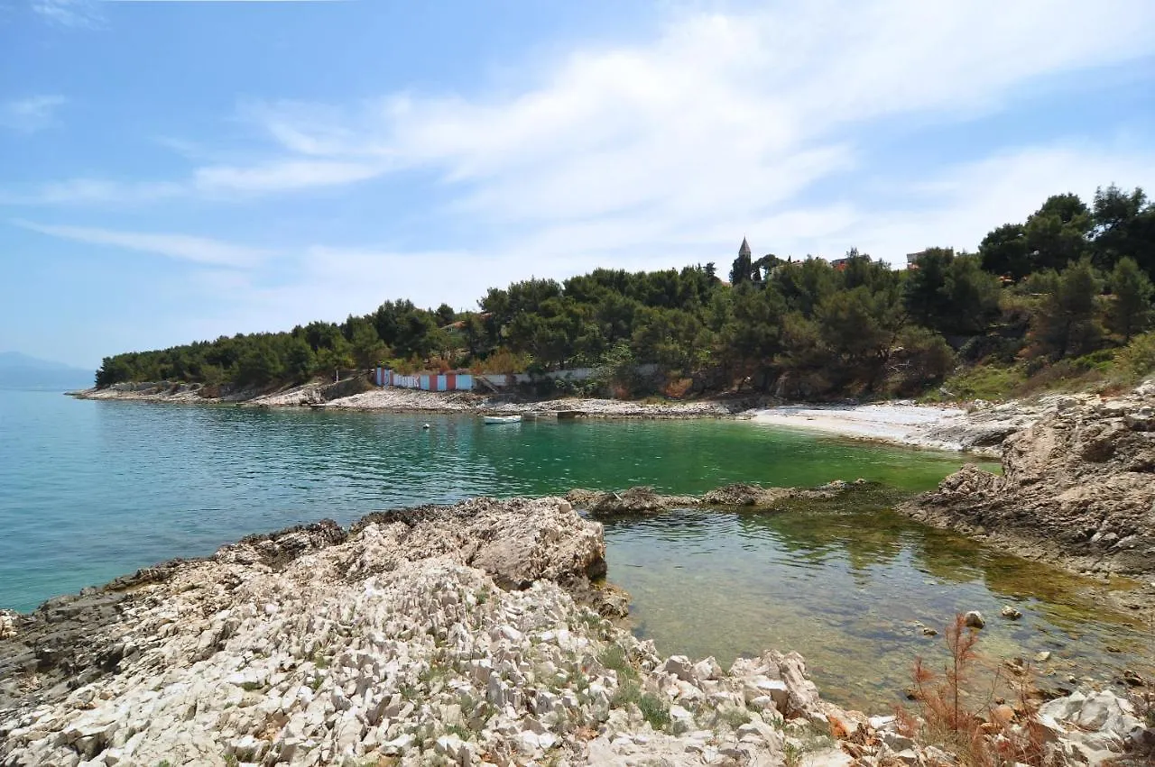 Spacious Modern Apt With Big Patio And Sea View Slatine 0*,